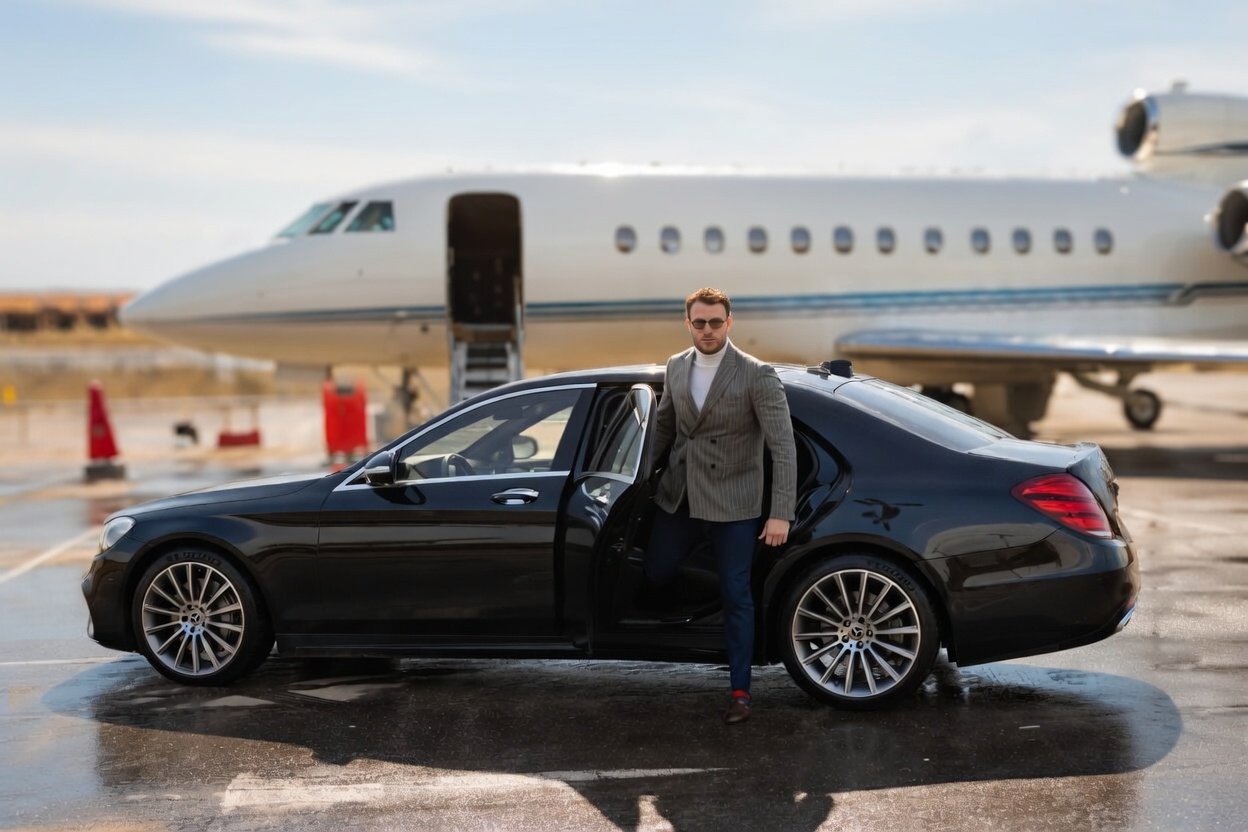 Service chauffeur prive jet prive transfert aeroport Luxembourg
